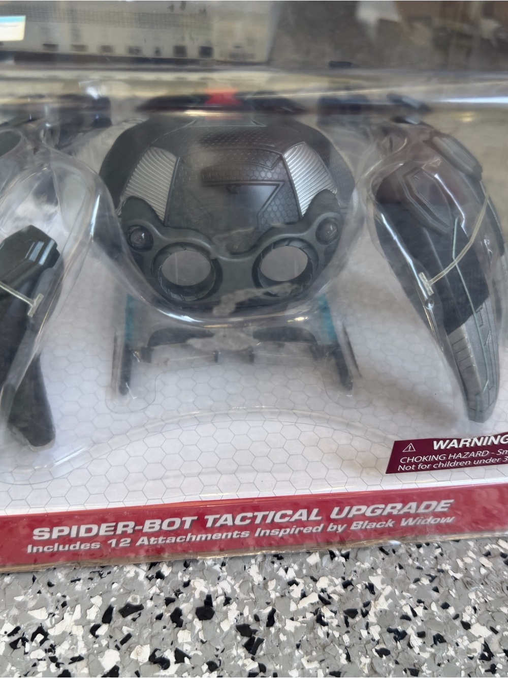 Marvel Spider-Bot Tactical Upgrade costume for spider bot